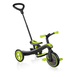 Globber Tricycle and Balance Bike  Explorer Trike 4in1 Lime green | 4100101-0186