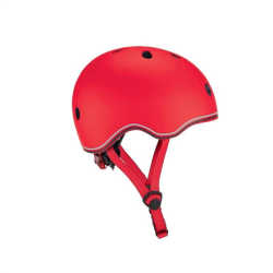 Globber Helmet Go Up Lights Red | 5010111-0185