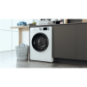 Hotpoint | NM11 846 WS A EU N | Washing machine | Energy efficiency class A | Front loading | Washing capacity 8 kg | 1400 RPM | Depth 60.5 cm | Width 59.5 cm | Display | Electronic | Drying capacity  kg | Steam function | White