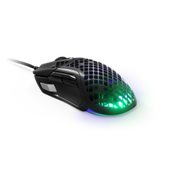 SteelSeries Aerox 5 (2022 Edition), RGB LED light, Onyx, Wired Optical Gaming Mouse | 62401
