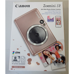 SALE OUT. Canon Zoemini S2 Instant Camera, Rose Gold | 4519C006SO