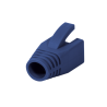Logilink | RJ45 Plug Strain Relief Boot, 8.0mm (50 pcs.) | MP0035B | RJ45 | Blue