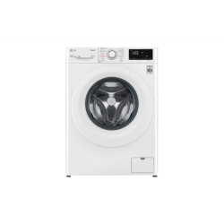 LG Washing Mashine F2WV3S7S3E Energy efficiency class D, Front loading, Washing capacity 7 kg, 1200 RPM, Depth 47.5 cm, Width 60 cm, Display, LED, Steam function, Direct drive, White
