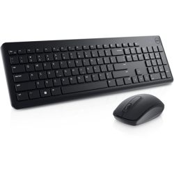 Dell Keyboard and Mouse KM3322W Keyboard and Mouse Set, Wireless, Batteries included, US, Black | 580-AKFZ