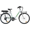 Italwin Nuvola4, E-Bike, Motor power 250 W, Wheel size 24 ", Warranty 24 month(s), White/Green