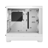 Fractal Design | Pop Silent | Side window | White TG Clear Tint | ATX, mATX, Mini ITX | Power supply included No | ATX