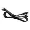 Fractal Design PCI-E 6+2 pin x2 Modular cable FD-A-PSC1-002	 Flat UltraFlex cables