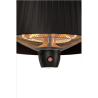 SUNRED | Heater | ARTIX C-HB, Compact Bright Hanging | Infrared | 1500 W | Number of power levels | Suitable for rooms up to  m² | Black | IP24