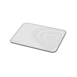 Genesis | Mouse Pad | Carbon 400 M Logo | 250 x 350 x 3 mm | Gray/White | NPG-1859