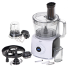 Adler | AD 4224 | LCD Food Processor 12in1 | Bowl capacity 3.5 L | 1000 W | Number of speeds 7 | Shaft material | White/Black | Ice crushing