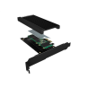 Raidsonic | Converter for 1x HDD/SSD for PCIe x4 slot | IB-PCI208-HS | Black