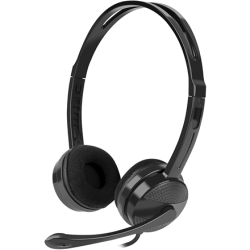 Natec | Canary Go | Headset | Wired | On-Ear | Microphone | Noise canceling | Black | NSL-1665