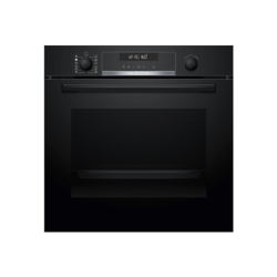 Bosch | HRA578BB0S Serie 6 | Oven | 71 L | Multifunctional | Pyrolysis | Electronic | Steam function | Yes | Height 59.5 cm | Width 56.8 cm | Black