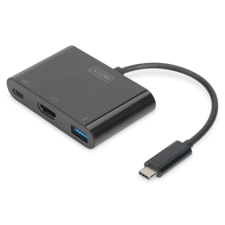 Digitus USB Type-C HDMI Multiport Adapter | DA-70855 | 0.15 m | Black | USB Type-C