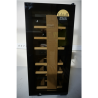 SALE OUT.  Caso Smart Wine Cooler WineExclusive 24 Energy efficiency class G, Bottles capacity 24 bottles, Cooling type Compressor technology, Black, DAMAGED PACKAGING,DENT ON BOTTOM