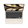 Apple | MacBook Air | Starlight | 13.6 " | IPS | 2560 x 1664 | Apple M2 | 8 GB | SSD 512 GB | Apple M2 10-core GPU | GB | Without ODD | macOS | 802.11ax | Bluetooth version 5.0 | Keyboard language Swedish | Keyboard backlit | Warranty 12 month(s) | Battery warranty 12 month(s)