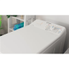 INDESIT | BTW L60400 EE/N | Washing machine | Energy efficiency class C | Top loading | Washing capacity 6 kg | 951 RPM | Depth 60 cm | Width 40 cm | White