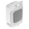 Adler | Heater with Remote Control | AD 7727 | Ceramic | 1500 W | Number of power levels 2 | Suitable for rooms up to 15 m² | White