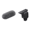 Sony | Compact Camera-Mount Digital Shotgun Microphone | ECM-B10 | mm | Three pickup modes: Multidirectional, unidirectional and circular; Simple switching; Digital signal processing; Highly effective noise reduction filter; Digital audio transmission