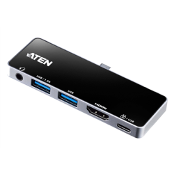 Aten UH3238 USB-C Travel Dock with Power Pass-Through | UH3238-AT