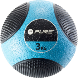 Pure2Improve | Medicine Ball, 3 kg | Black/Blue | P2I201920