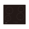 CATA | TN 604/B | Hob | Vitroceramic | Number of burners/cooking zones 4 | Touch | Black | Display