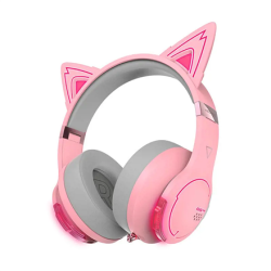 Edifier Gaming Headphone G5BT Wireless, Over-Ear, Built-in microphone, Pink (Cat version), Noice canceling | G5BT pink(cat version)