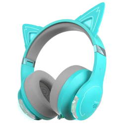 Edifier Gaming Headphone G5BT Wireless, Over-Ear, Built-in microphone, Turquoise (Cat version), Noice canceling | G5BT turquoise(cat version)