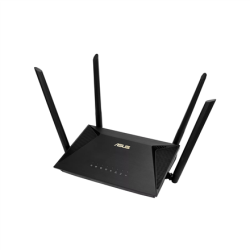 Asus Wi-Fi 6 Wireless Dual Band Gigabit Router UK Plug RT-AX1800U 802.11ax, Ethernet LAN (RJ-45) ports 3, MU-MiMO Yes, No mobile broadband, Antenna type External, 1xUSB | 90IG06P0-MO3530