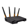 Dviejų juostų WiFi 6 žaidimų maršrutizatorius ASUS TUF Gaming AX3000 | Žaidimų prievadas | Greitas prievadų peradresavimas | AiMesh tinkliniam WiFi | AiProtection Pro tinklo apsauga | AURA RGB apšvietimas