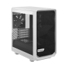 Fractal Design | Meshify 2 Mini | Side window | White TG clear tint | mATX | Power supply included No | ATX