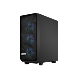 Fractal Design | Meshify 2 Compact RGB | Side window | Black TG Light Tint | Mid-Tower | Power supply included No | ATX | FD-C-MES2C-06