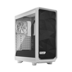 Fractal Design Meshify 2 Compact Lite  White TG Clear, Mid-Tower, Power supply included No | FD-C-MEL2C-04