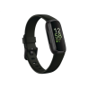 Fitbit | Fitness Tracker | Inspire 3 | Fitness tracker | Touchscreen | Heart rate monitor | Activity monitoring 24/7 | Waterproof | Bluetooth | Black/Midnight Zen