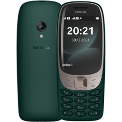 Nokia 6310 TA-1400 (Green) Dual SIM 2.8 TFT 240x320/16MB/8MB RAM/microSDHC/microUSB/BT | NK 6310 Green