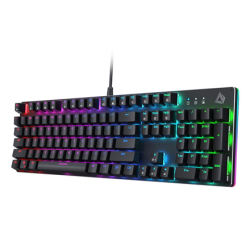 Aukey KM-G12 Mechanical Gaming Keyboard, Wired, EN, Red Switch, USB, Black | KM-G12-R