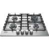 Hotpoint | PPH 60G DF/IX | Hob | Gas | Number of burners/cooking zones 4 | Rotary knobs | Stainless steel
