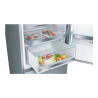 Bosch | KGE398IBP Series 6 | Refrigerator | Energy efficiency class B | Free standing | Combi | Height 201 cm | Fridge net capacity 249 L | Freezer net capacity 94 L | 38 dB | Inox