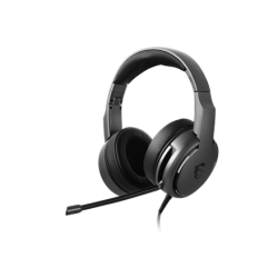 MSI | Immerse GH40 ENC | Gaming Headset | Wired | Over-Ear | Microphone | Black