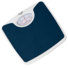 Adler | Mechanical bathroom scale | AD 8151b | Maximum weight (capacity) 130 kg | Accuracy 1000 g | Blue/White