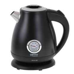 Camry | Kettle with a thermometer | CR 1344 | Electric | 2200 W | 1.7 L | Stainless steel | 360° rotational base | Black | CR 1344 black