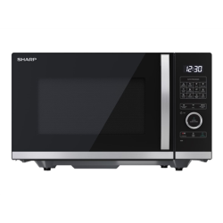 Sharp | YC-QG234AE-B | Microwave Oven with Grill | Free standing | 23 L | 900 W | Grill | Black