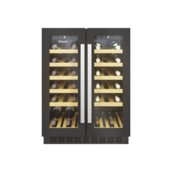 Candy | Wine Cooler | CCVB 60D/1 | Energy efficiency class G | Built-in | Bottles capacity 38 | Cooling type | Black