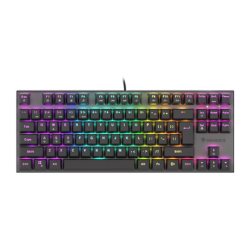 Genesis | THOR 303 TKL | Mechanical Gaming Keyboard | RGB LED light | US | Black | Wired | USB Type-A | 865 g | Replaceable "HOT SWAP" Switches | NKG-1882