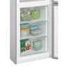 Candy | CCE3T618ES | Refrigerator | Energy efficiency class E | Free standing | Combi | Height 185 cm | No Frost system | Fridge net capacity 222 L | Freezer net capacity 119 L | Display | 39 dB | Silver
