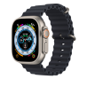 Apple | Ocean Band Extension | 49 | Midnight | Fluoroelastomer | Strap fits 130–200mm wrists