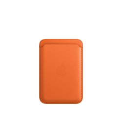 Apple iPhone Leather Wallet with MagSafe Orange | MPPY3ZM/A