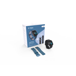 Versa 4 (EU Bundle) | Smart watch | NFC | GPS (satellite) | AMOLED | Touchscreen | Activity monitoring 24/7 | Waterproof | Bluetooth | Wi-Fi | Black/Sapphire | FB523BKBK-EUBNDL