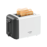 Bosch | TAT3P421 | DesignLine Compact Toaster | Power 970 W | Number of slots 2 | Housing material Stainless steel | White