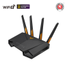 Wireless Wifi 6 AX4200 Dual Band Gigabit Router | TUF-AX4200 | 802.11ax | 3603+574 Mbit/s | 10/100/1000 Mbit/s | Ethernet LAN (RJ-45) ports 4 | Mesh Support Yes | MU-MiMO Yes | 3G/4G data sharing | Antenna type External | 1 x USB 3.2 Gen 1 | 36 month(s)